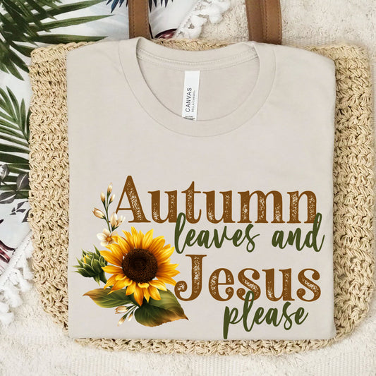 Autumn Leaves And Jesus Please