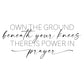 Own The Ground